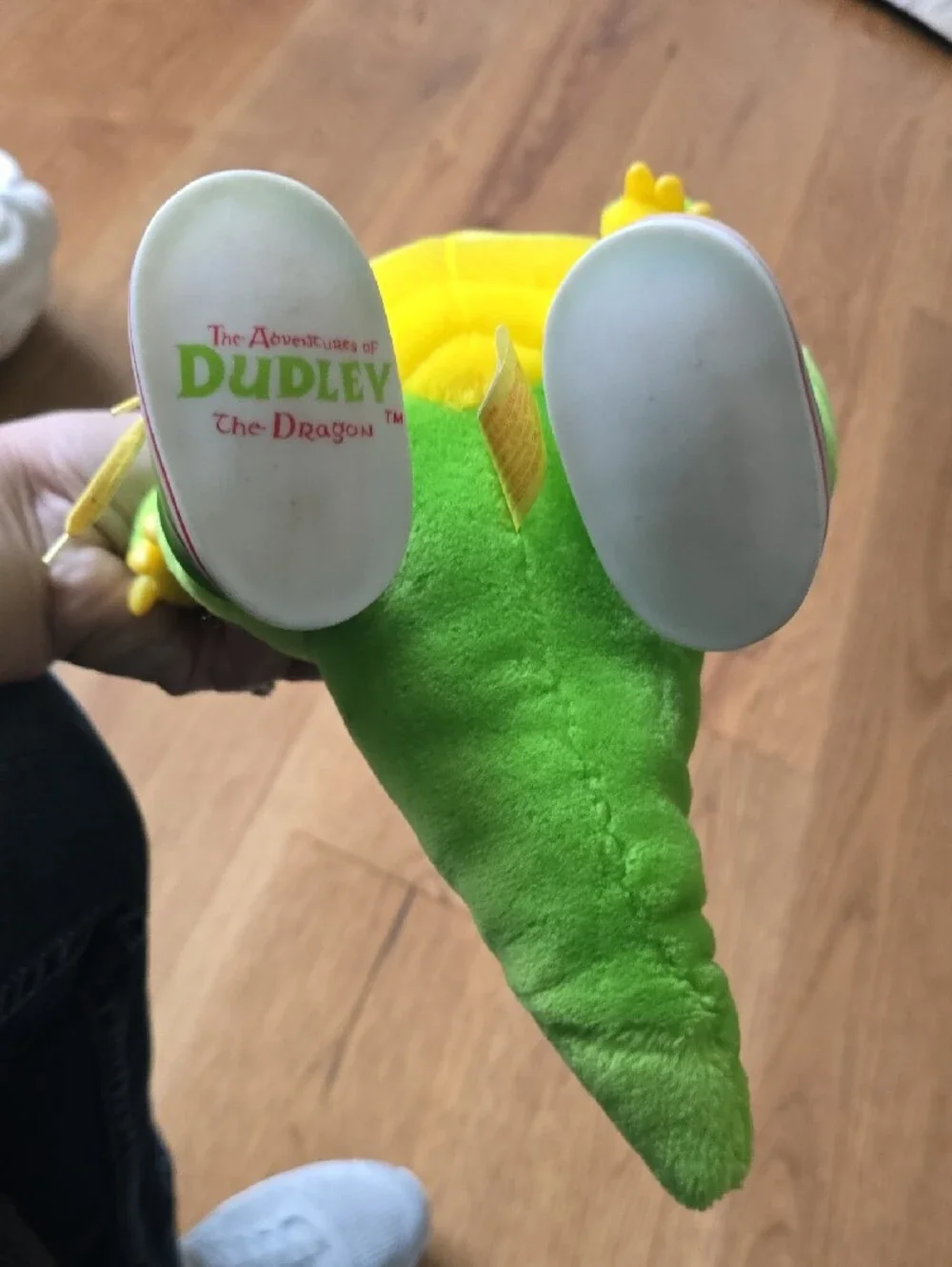 Vintage Dudley The Dragon Plush Toy